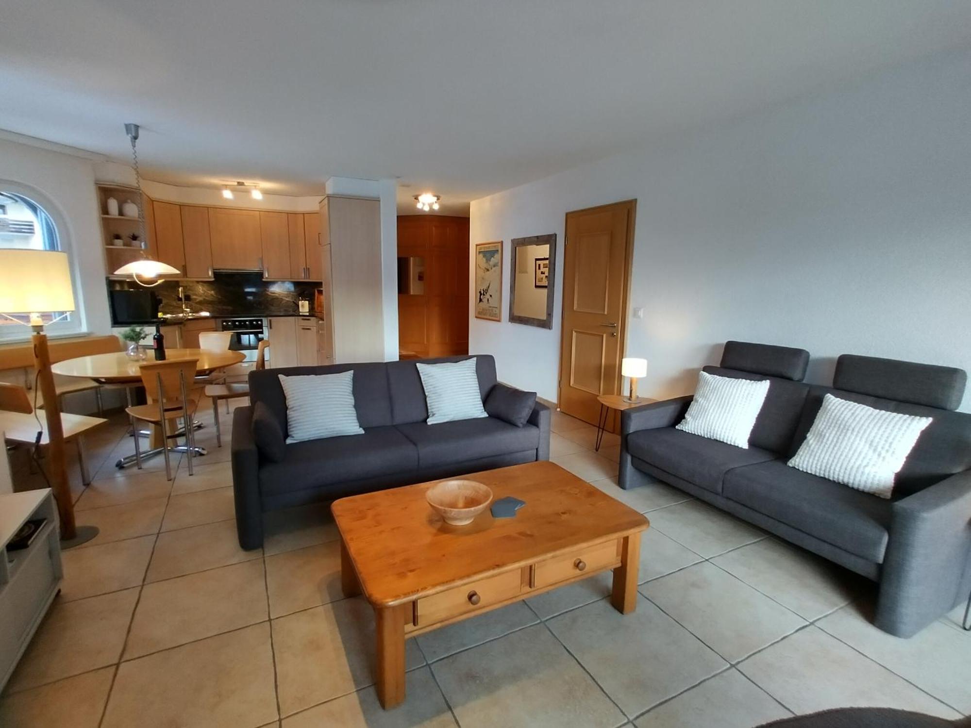 Residence Golf C 21 Leukerbad Buitenkant foto